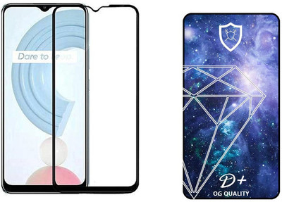 small candy Edge To Edge Tempered Glass for Realme C20A(Pack of 1)