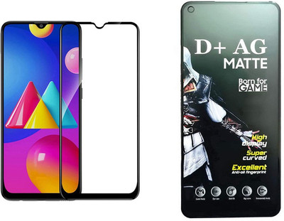 small candy Edge To Edge Tempered Glass for Samsung Galaxy M02s(Pack of 1)