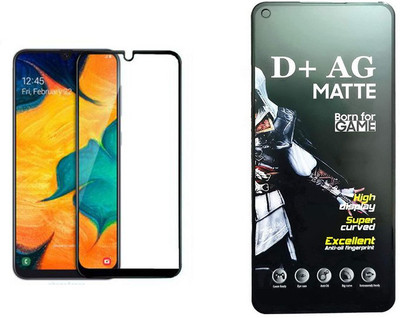 small candy Edge To Edge Tempered Glass for Samsung Galaxy A50(Pack of 1)