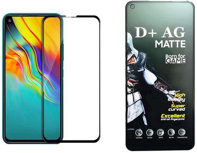 small candy Edge To Edge Tempered Glass for Infinix Hot 9 Pro(Pack of 1)