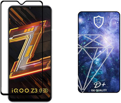 small candy Edge To Edge Tempered Glass for VIVO iQOO Z3(Pack of 1)