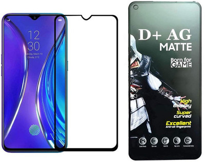 small candy Edge To Edge Tempered Glass for Realme C20A(Pack of 1)