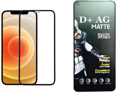 small candy Edge To Edge Tempered Glass for Apple iPhone 12 Pro(Pack of 1)