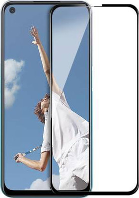 small candy Edge To Edge Tempered Glass for OPPO A53(Pack of 1)