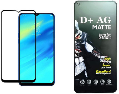 small candy Edge To Edge Tempered Glass for Vivo Y20G(Pack of 1)