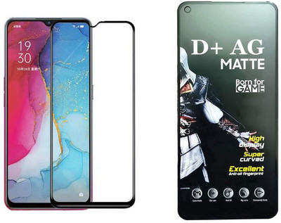 small candy Edge To Edge Tempered Glass for Oppo Reno3 Youth(Pack of 1)