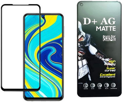 small candy Edge To Edge Tempered Glass for Xiaomi Redmi Note 9(Pack of 1)