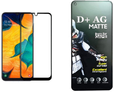 small candy Edge To Edge Tempered Glass for Samsung Galaxy A20(Pack of 1)