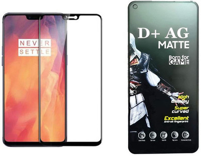 small candy Edge To Edge Tempered Glass for OnePlus 6(Pack of 1)