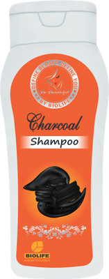 Bio Skylife CHARCOAL SHAMPOO pack of 4(400 ml)