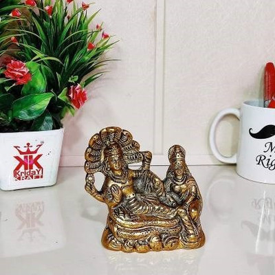 A1 Laxmi Ganesh AG TREND Lord Vishnu with Lakshmi Resting Upon Shesha Naag Laxmi Narayan Statue Decorative Showpiece Decorative Showpiece - 12 cm (Brass, Gold) Decorative Showpiece - 12 cm(Brass, Gold) A1 Laxmi Ganesh AG TREND Lord Vishnu with Lakshmi Resting Upon Shesha Naag Laxmi Narayan Statue Decorative Showpiece Decorative Showpiece - 12 cm (Brass, Gold) Decorative Showpiece - 12 cm(Brass, Gold)