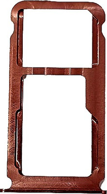 u trust Sim Card Tray(Compatible With Nokia 7 Plus : Ford Dark Copper)