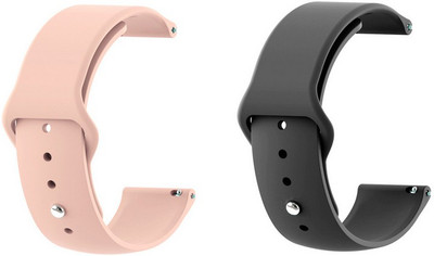 valente Premium Silicone 20 mm Band Strap Compatible with galaaxy active watch/AmaazeFitt BIP/BIP Lite/amaazeFitt GTS, amaazefitt GTR (42mm) and any smartwatch with 20mm Lugs (Pack Of 2) Smart Watch Strap(Mullti Color) valente Premium Silicone 20 mm Band Strap Compatible with galaaxy active watch/AmaazeFitt BIP/BIP Lite/amaazeFitt GTS, amaazefitt GTR (42mm) and any smartwatch with 20mm Lugs (Pack Of 2) Smart Watch Strap(Mullti Color)