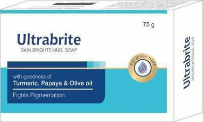 Ultrabrite Skin Brightening Soap ( 4x 75g) 300G (pack of 4 pcs soap)(4 x 75 g)