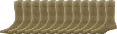 Akeeta Men Solid Calf Length(Pack of 12)