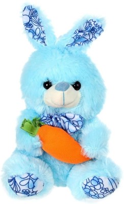 Tickles Lovely Rabbit With Carrot  - 22 cm(Blue)