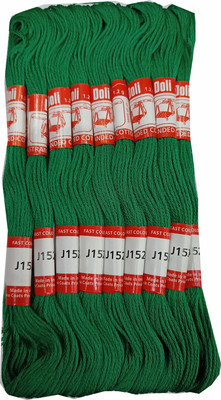 DOLI Long Stitched Embroidery Stranded Cotton J152 Thread(16 m Pack of25)