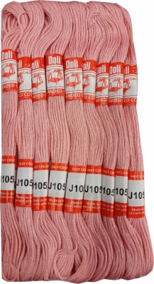 Quickcollection Doli Thread Skeins/ Long Stitched Embroidery Stranded Cotton J105 Thread(8 m Pack of25)