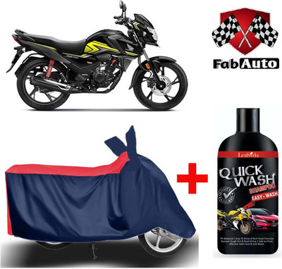 Mdstar Waterproof Two Wheeler Cover for Honda(SP 125, Blue)