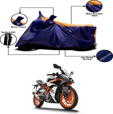 Ascension Two Wheeler Cover for KTM(RC 390, Orange, Blue)