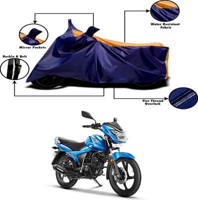 APNEK Two Wheeler Cover for TVS(Victor, Orange, Blue)