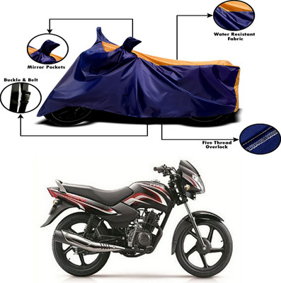 Aheke Waterproof Two Wheeler Cover for TVS(Sport, Orange, Blue)