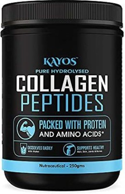 Kayos Collagen Peptides Protein Supplement Type 1 & 3 for Healthy Bones, Joints, Hair(250 g)