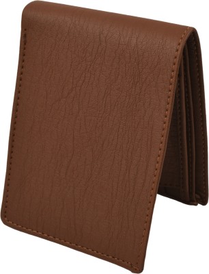 GULLAK Men Trendy, Formal, Casual, Travel Brown Genuine Leather Wallet(5 Card Slots)