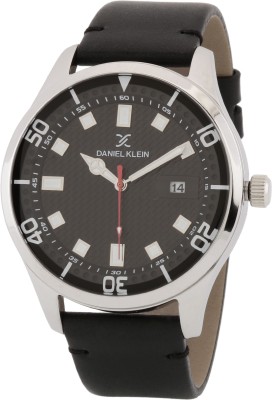 DANIEL KLEIN Daniel Klein Analog Black Dial Men's Watch -(DK.1.12611-1) Premium Analog Watch  - For Men