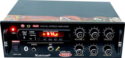 KAXTANG 1002 NEW SERIES METAL DJ REMIX ABSTRACT SOLOMAX OTIPLEX VERSION WITH BETTER SOUND QUALITY SOLOMAX AUDIO 60 WATT black 440 IC BT/ USB//SD Card /FM /AUX 60 W AV Power Amplifier (Black) 60 W AV Power Amplifier(Black) KAXTANG 1002 NEW SERIES METAL DJ REMIX ABSTRACT SOLOMAX OTIPLEX VERSION WITH BETTER SOUND QUALITY SOLOMAX AUDIO 60 WATT black 440 IC BT/ USB//SD Card /FM /AUX 60 W AV Power Amplifier (Black) 60 W AV Power Amplifier(Black)