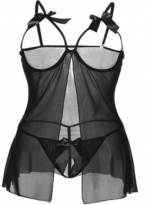 BROIDEN Solid Babydoll