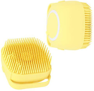 TEDRED silicon bath body brush with shampoo dispenser for bath shower use