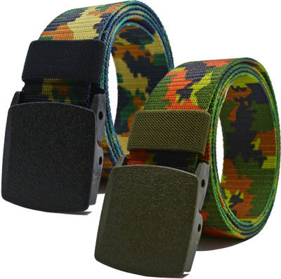 LOOPA Men Multicolor Nylon Belt