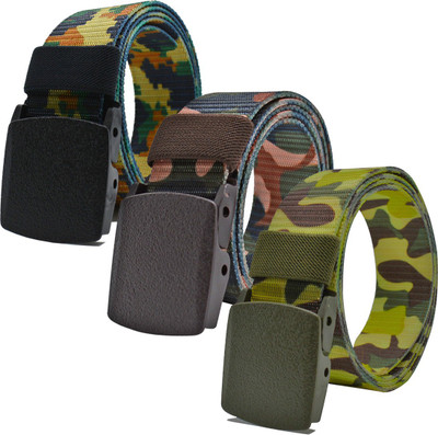 LOOPA Men Multicolor Nylon Belt