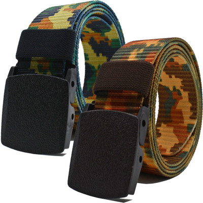 LOOPA Men Multicolor Nylon Belt