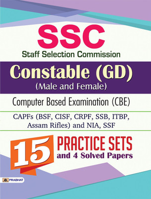 SSC Staff Selection Commission Constable (GD) (Male and Female) Computer Based Examination (CBE)(English, Paperback, Singh, Dwivedi)