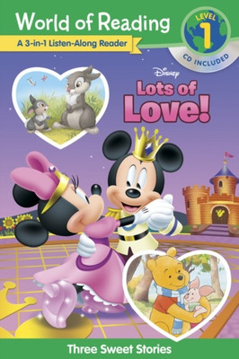 World of Reading: Disney's Lots of Love Collection 3-in-1 Listen Along Reader-Level 1(English, Paperback, Disney Books)