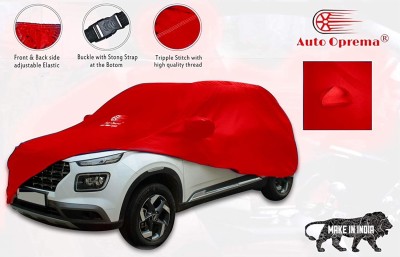 Auto Oprema Car Cover For Toyota Platinum Etios 1.4 VD Diesel (With Mirror Pockets)(Red)