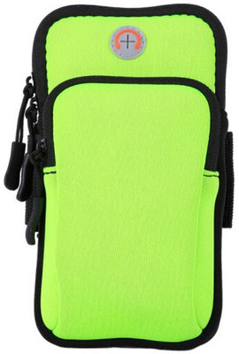BUFONA Arm Band Case for All Smartphones Sports arm band for mobile sweatproof Fitness Arm Pouch Holder(Green, Band, Pack of: 1)
