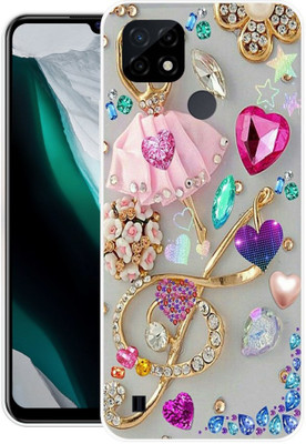 SIMAWAT Back Cover for Realme C25Y(Multicolor, Grip Case, Silicon, Pack of: 1)