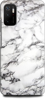 KEYCENT Back Cover for POCO M3 Pro 5G MARBLE, BLACK AND WHITE, ABSTRACT, TEXTURE(Multicolor, Pack of: 1)