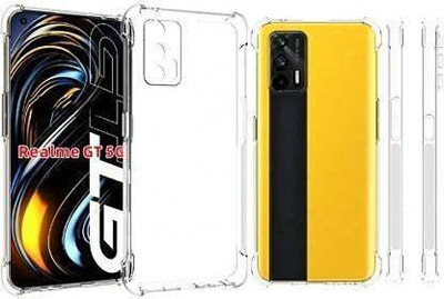 MOBIGENIX Bumper Case for REALME GT 5G ,REALME X7 MAX 5G(Transparent, Shock Proof, Silicon, Pack of: 1)