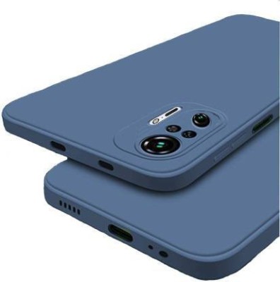 huemic Bumper Case for Mi Redmi Note 10 Pro, Mi Redmi Note 10 Pro Max, |Not Mi Redmi Note 10|(Blue, Camera Bump Protector, Silicon, Pack of: 1)