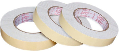 The Mark Double Sided Self Adhesive Acrylic Foam Mounting Tape (Manual)(Set of 3, White)
