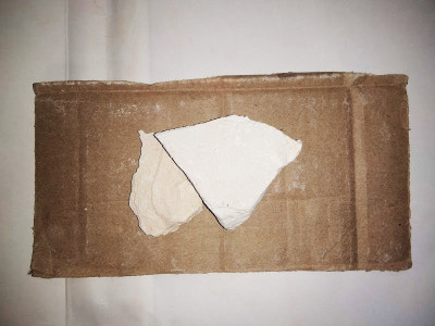 juturus White Shale Stone 400 g Writing Chalk(1 Sticks)