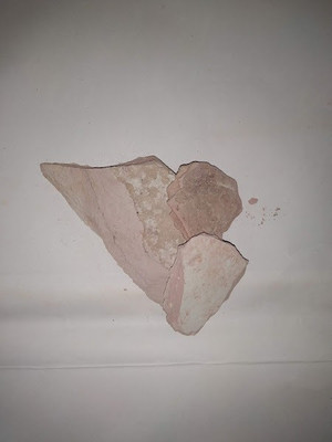 juturus Red/Pink Shale Stone 400 g Writing Chalk(1 Sticks)
