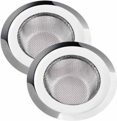 SHREE KRISHNA STEEL Strainer(Silver Pack of 2)