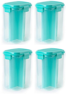 Vastarpara Plastic Utility Container  - 2000 ml(Pack of 4, Multicolor)