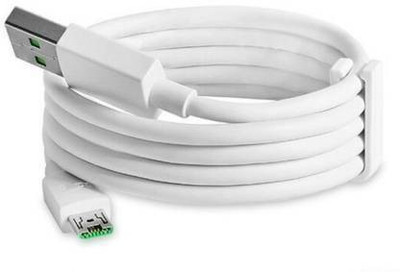 ULTRAVOOC Micro USB Cable 4 A 1 m 20W Micro VOOC Super Charge(Compatible with All Smartphones Supporting VOOC Micro USB Cables, Green, One Cable)
