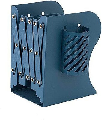 Hyderon 4 Compartments STEEL BOOK ORGANIZER(Blue)